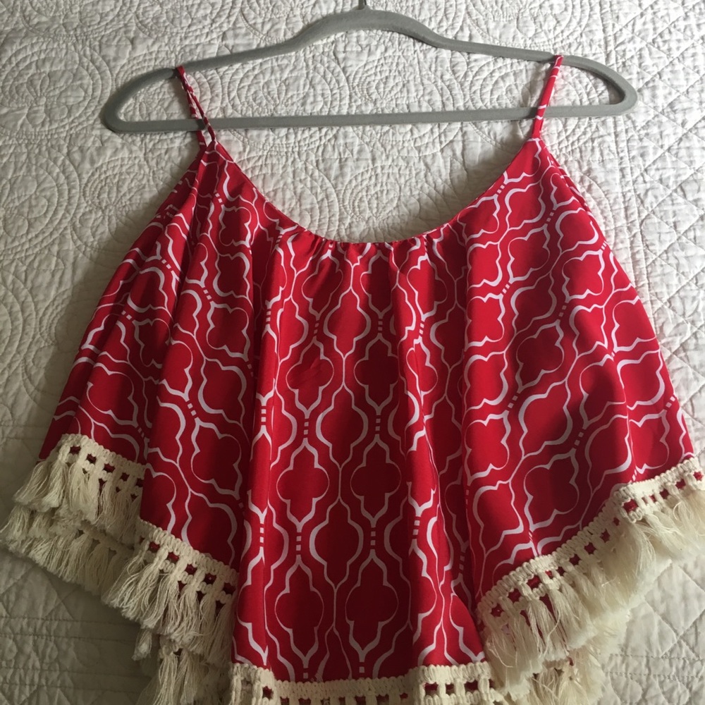 New lizard thicket crop top